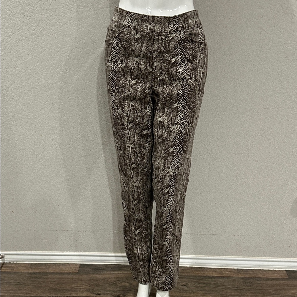 Snakeskin Print Women's Jeans